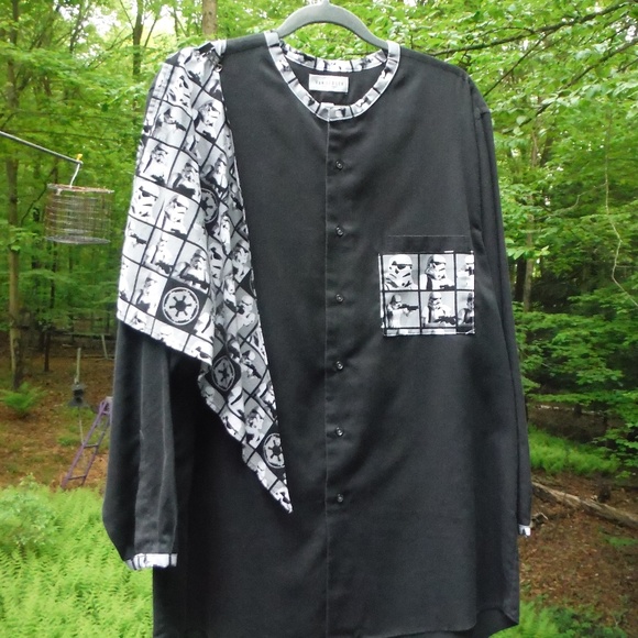 Star Wars Storm Trooper on Black Large Low Collar - Picture 7 of 8